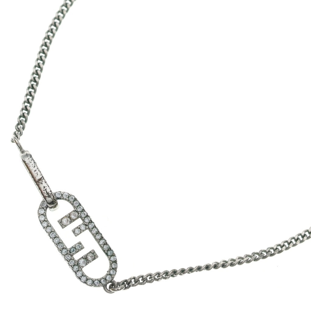 FENDI(フェンディ) オーロック ネックレス ペンダント チェーン シルバー 8AH602 レディース