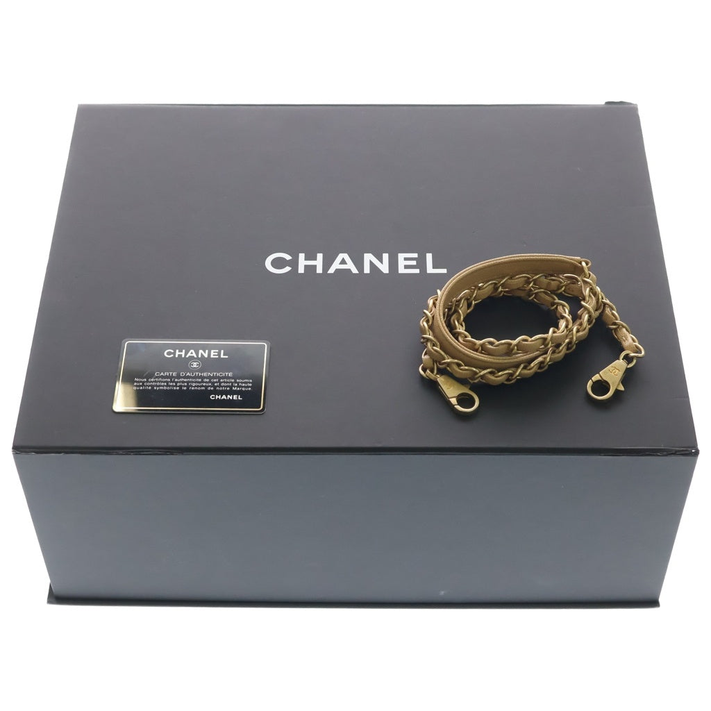 CHANEL(シャネル) ココハンドル29 マトラッセ ラージ 2WAY ハンドバッグ ショルダーバッグ キャビアスキン ゴールド金具 ベージュ レディース