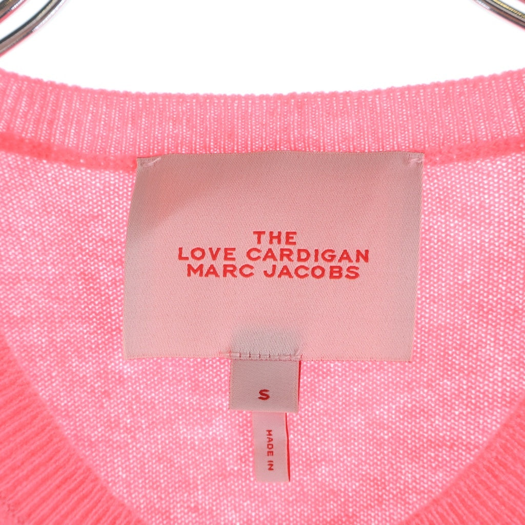 MARC JACOBS(マークジェイコブス) パールボタン半袖ニット ピンク #S N6000019 レディース