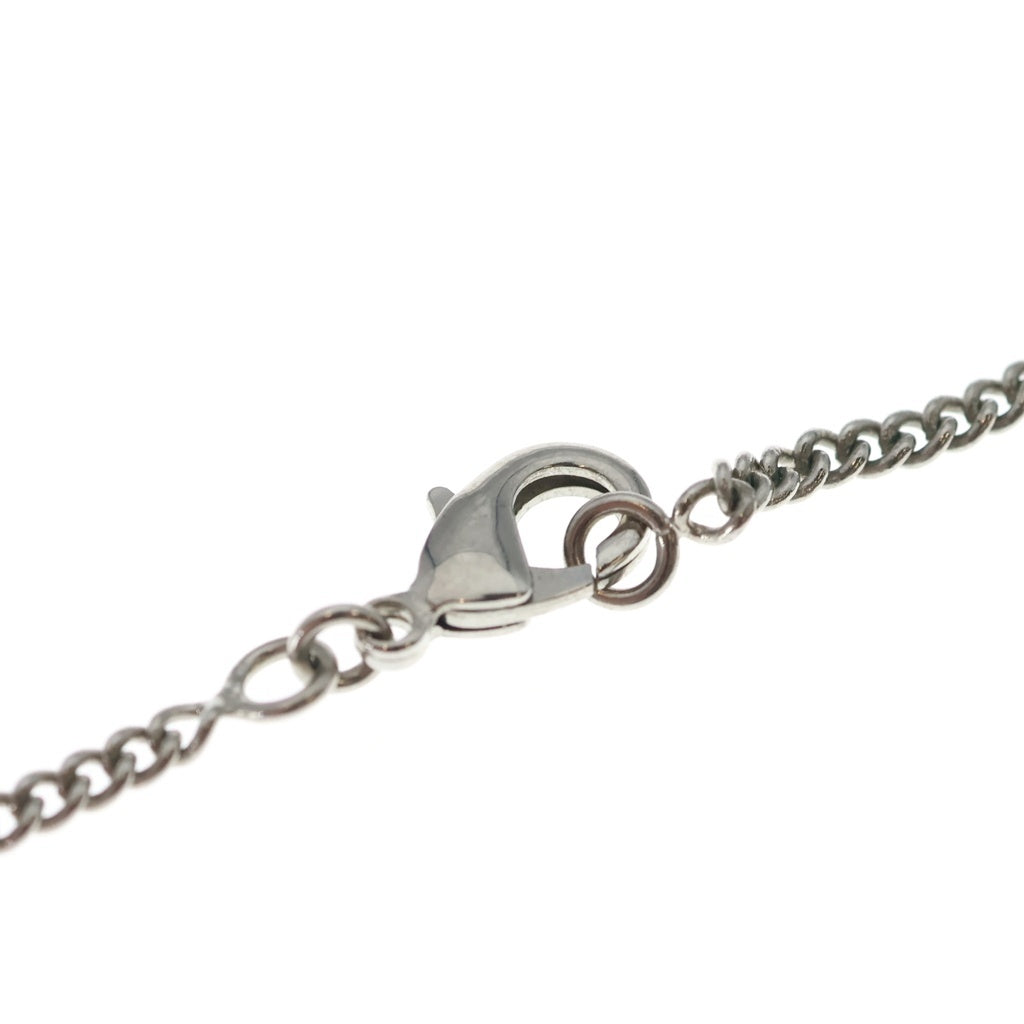 CHANEL(シャネル) カメリア ラインストーン ココマーク ネックレス ペンダント チェーン シルバー A60215 レディース