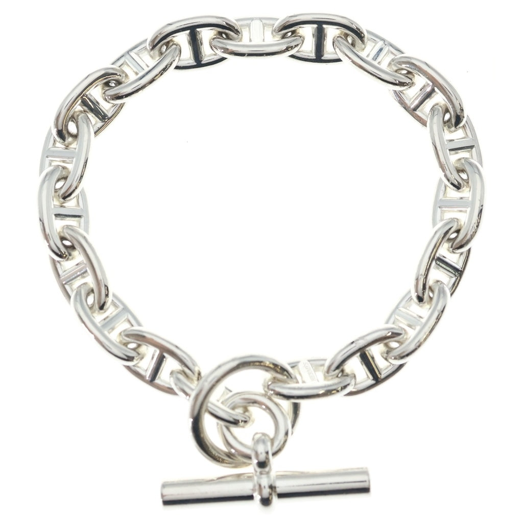HERMES(エルメス) Chaine d'Ancre MM シェーヌダンクルMM 19コマ チェーンブレスレット シルバー