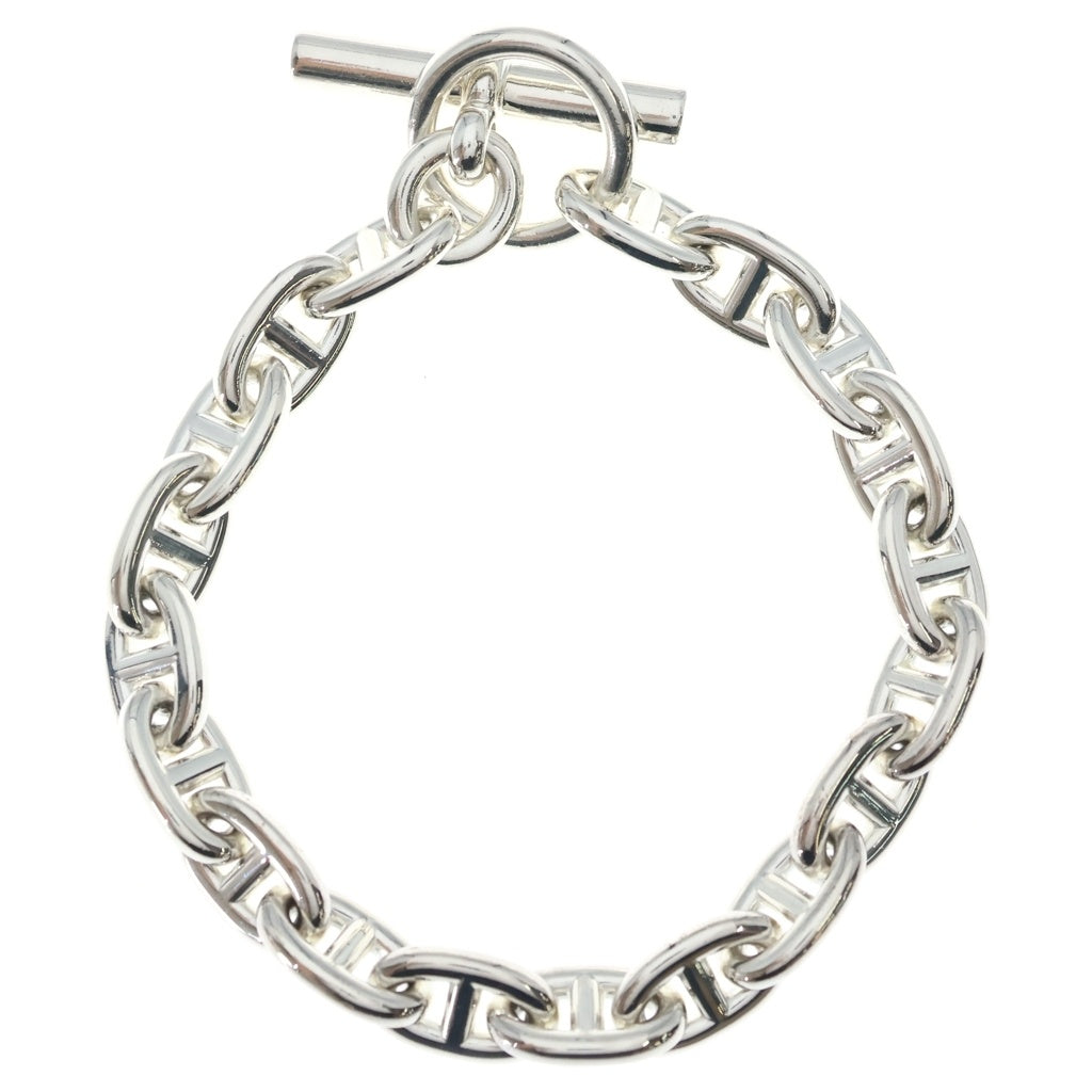 HERMES(エルメス) Chaine d'Ancre MM シェーヌダンクルMM 19コマ チェーンブレスレット シルバー