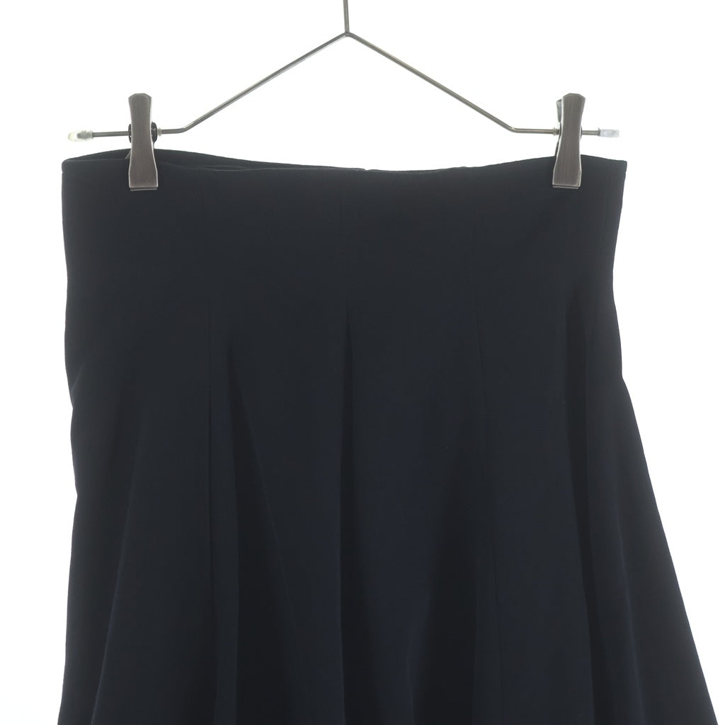 tricot COMME des GARCONS(トリコ コム デ ギャルソン) 88AW 変形 ラップデザイン アシンメトリー ウール ロングスカート ブラック レディース AD1988 TS-05001M