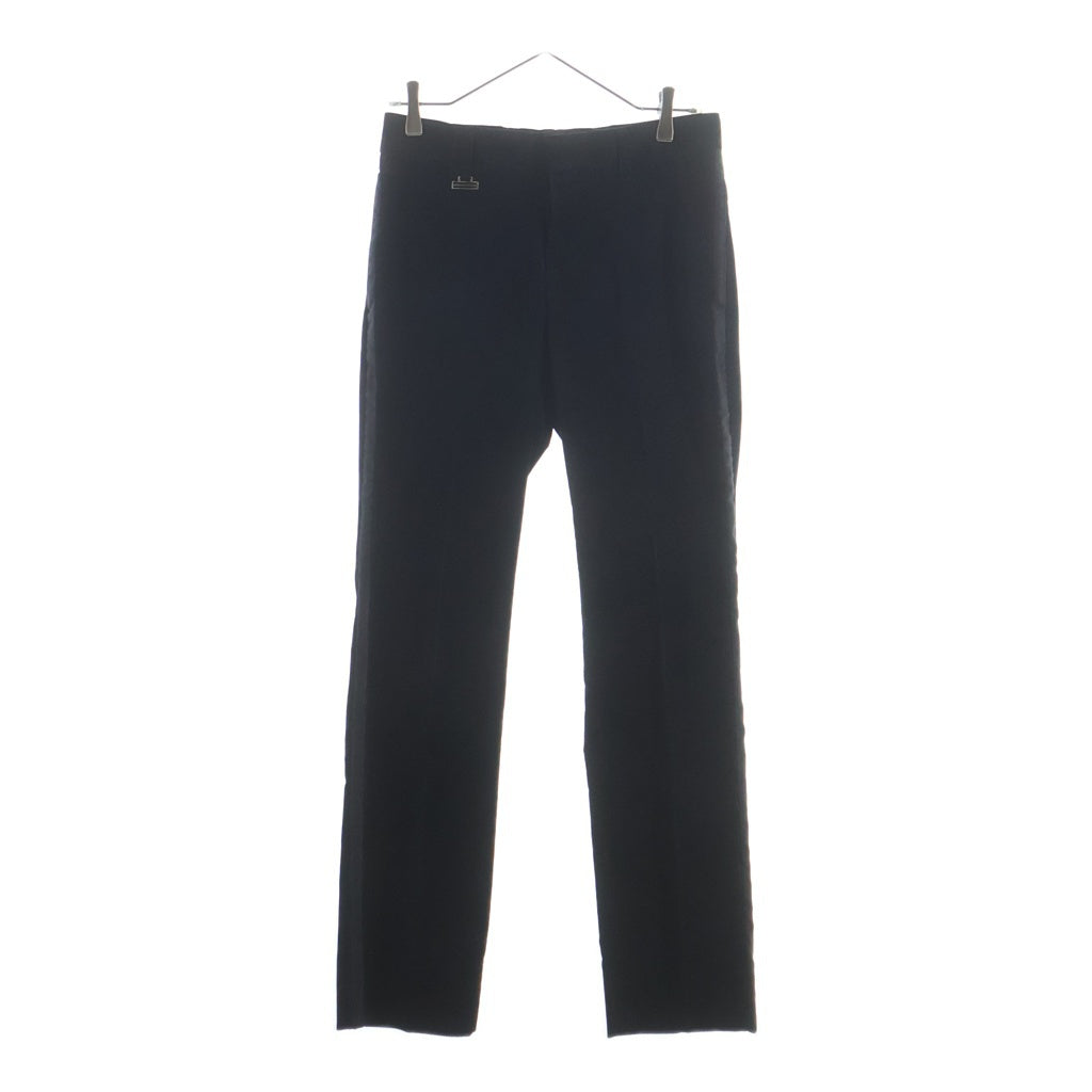KRIS VAN ASSCHE(クリス ヴァン アッシュ) コーデュロイ ストレートパンツ ブラック コットン