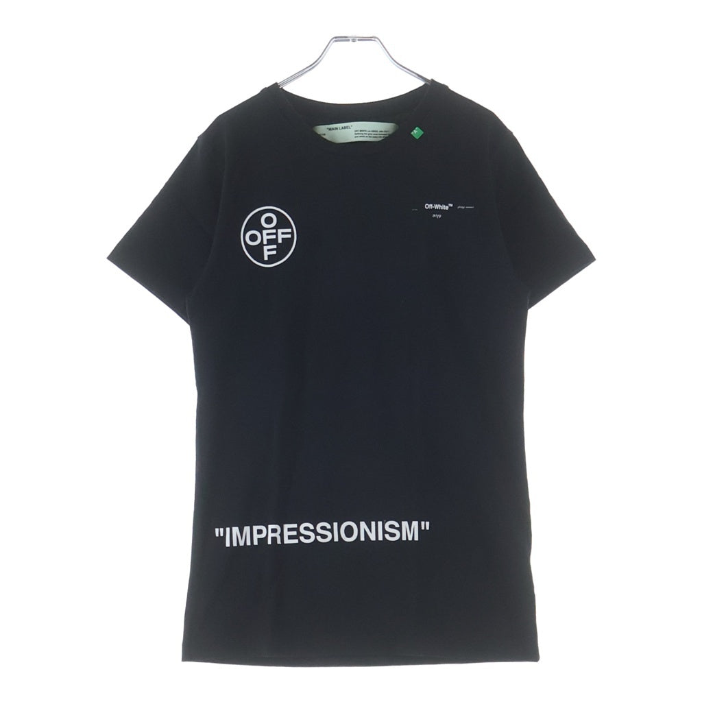 OFF-WHITE(オフホワイト) ステンシルアロー Tシャツ ブラック XS