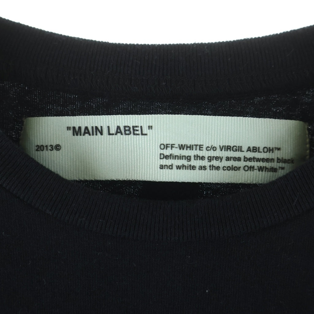 OFF-WHITE(オフホワイト) ステンシルアロー Tシャツ ブラック XS