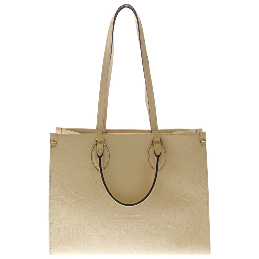 LOUIS VUITTON(ルイヴィトン) ■モノグラムアンプラント オンザゴーMM ハンドバッグ クレーム RFID M46531 レディース