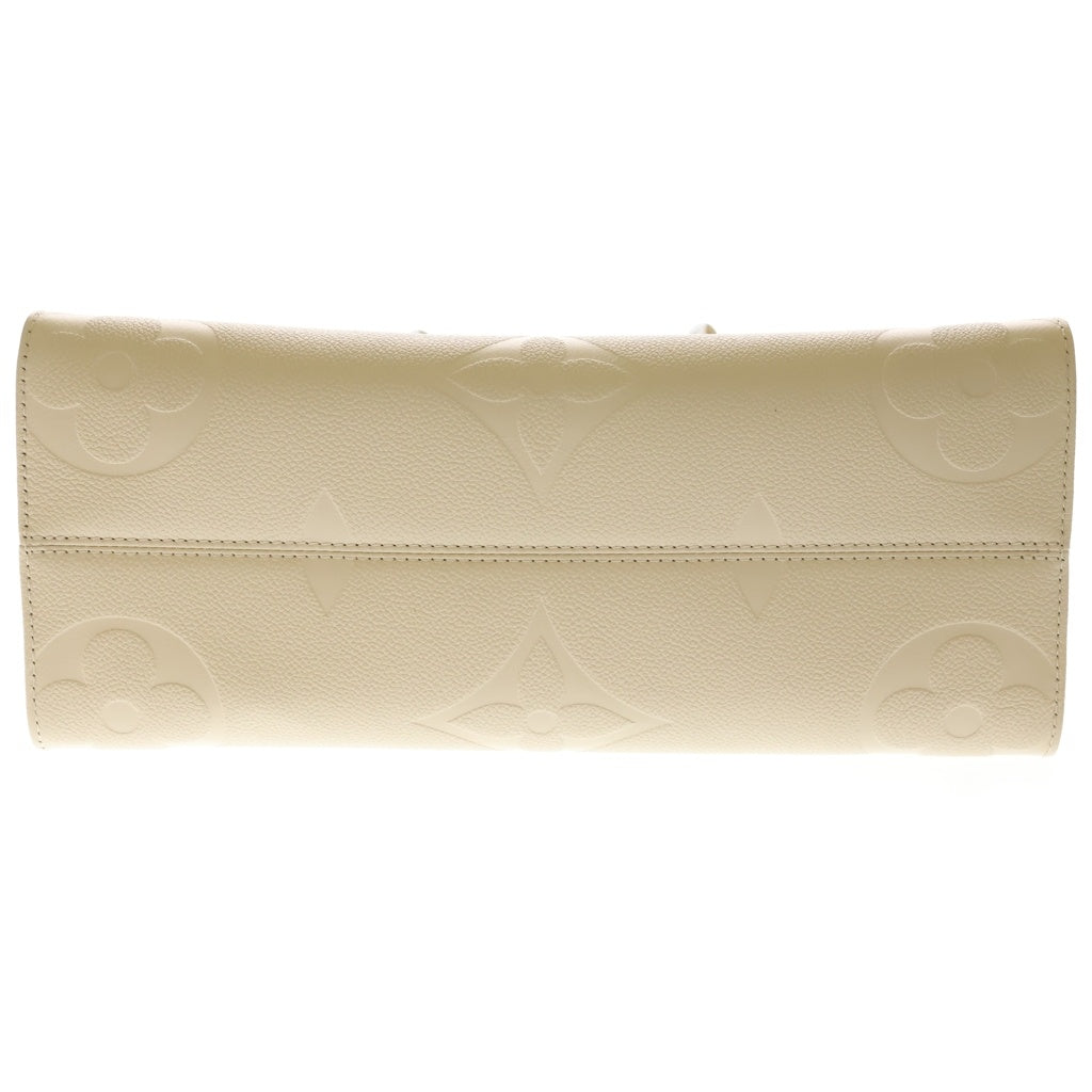 LOUIS VUITTON(ルイヴィトン) ■モノグラムアンプラント オンザゴーMM ハンドバッグ クレーム RFID M46531 レディース