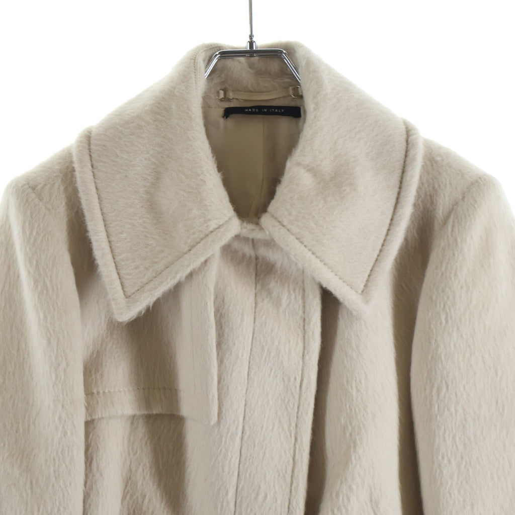 GUCCI(グッチ) アルパカウールコート アイボリー #42 131103 レディース