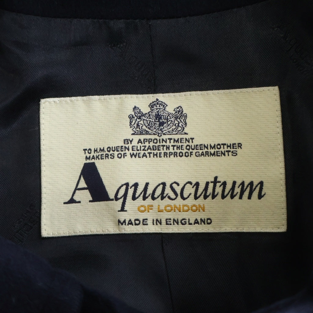 Acuascutum(アクアスキュータム) コート ネイビー ウール