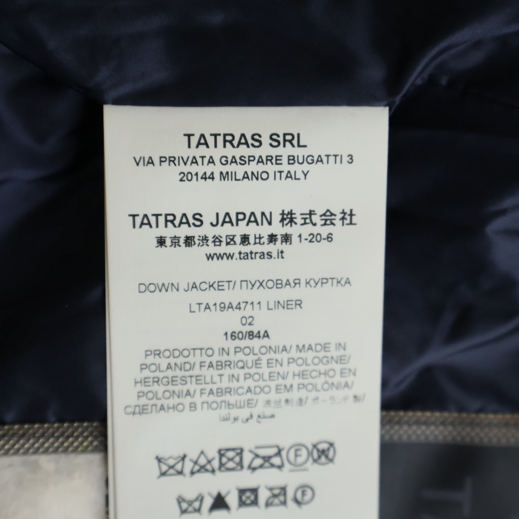 TATRAS(タトラス) キッズ モッズコート ネイビー 160 LTA19A4711