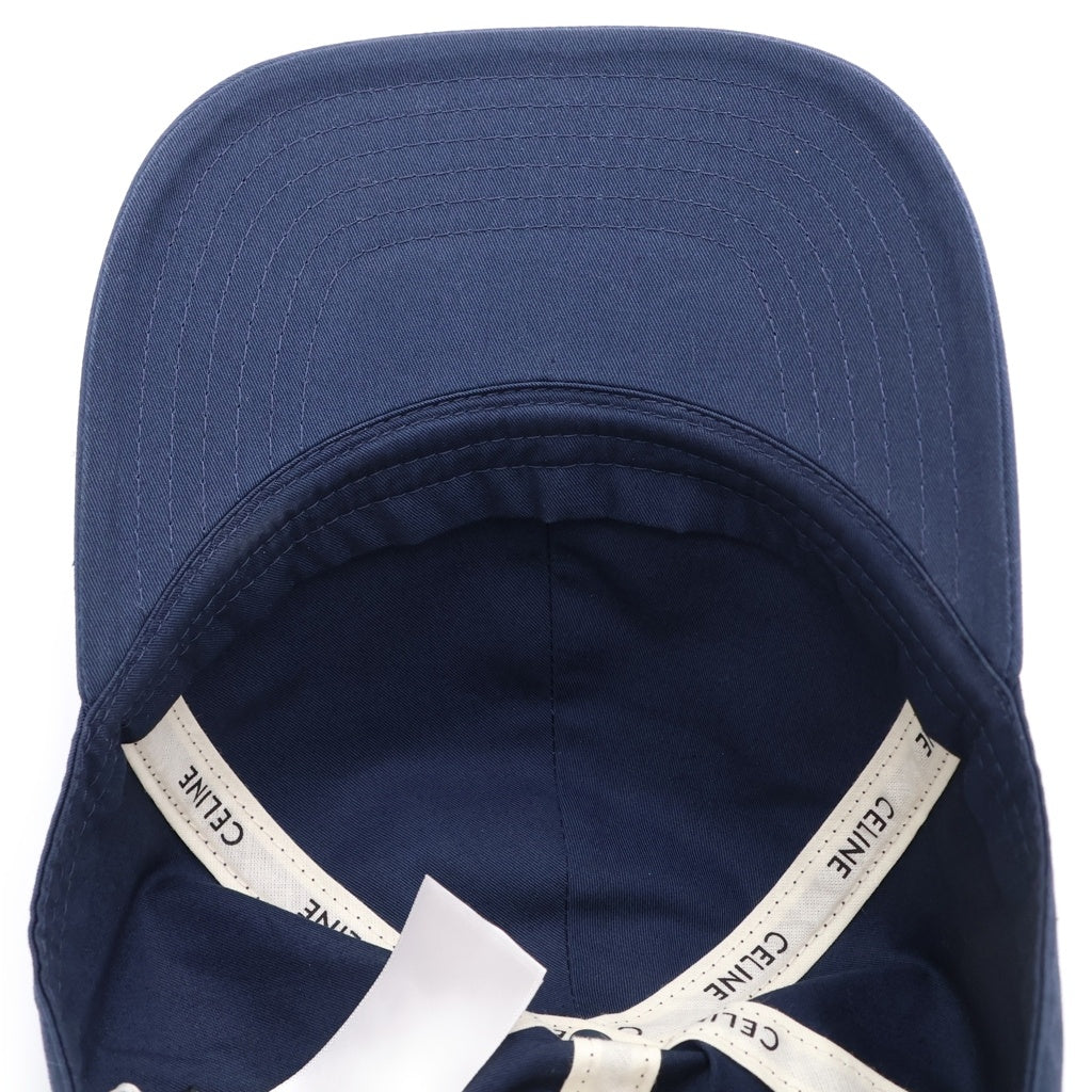 CELINE(セリーヌ) イニシャルベースボールキャップ ネイビー #M 2AUA2969P レディース
