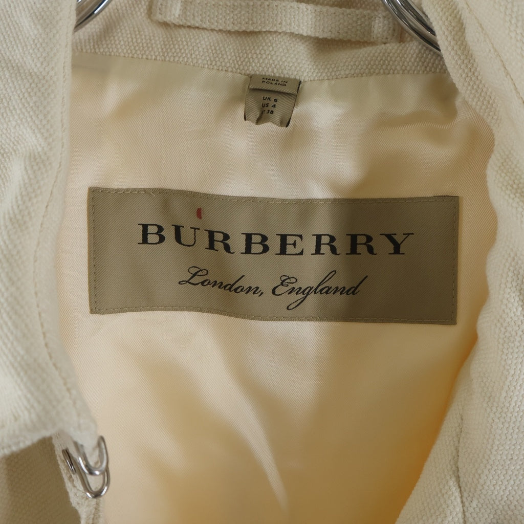BURBERRY(バーバリー) トレンチコート アイボリー #38 4072633 レディース