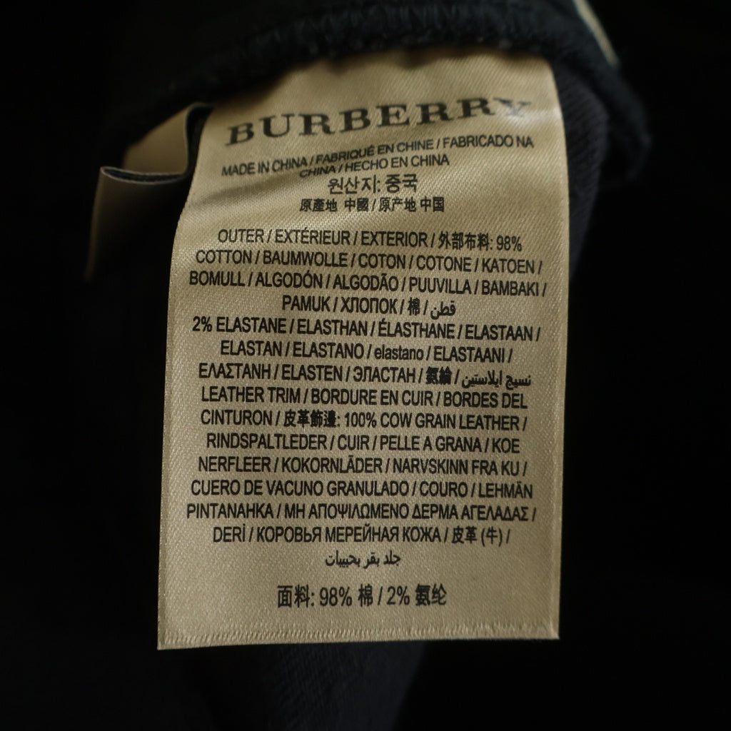 BURBERRY(バーバリー) スキニーパンツ ブラック #27 8008245 レディース