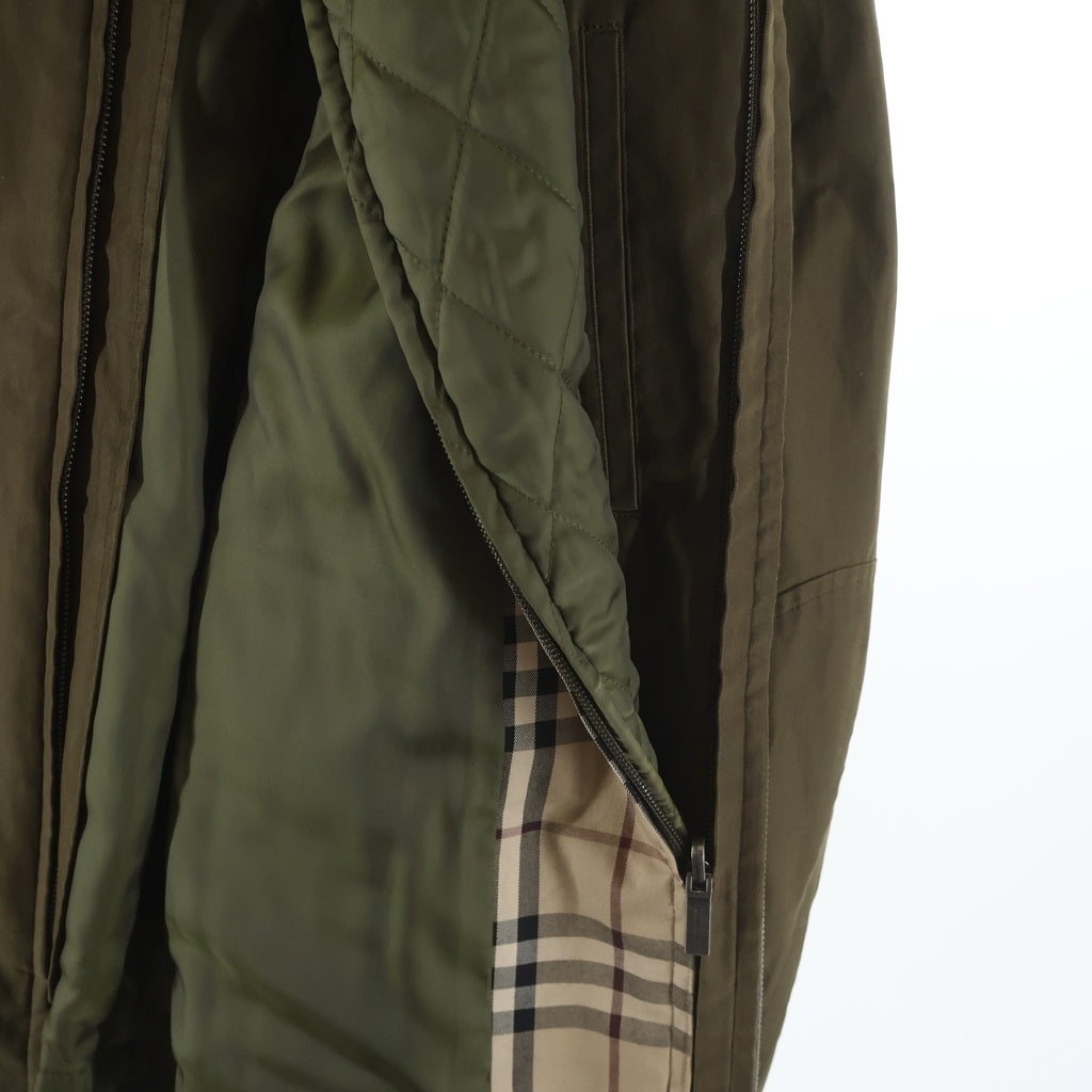 BURBERRY LONDON(バーバリーロンドン) ベスト付きジャケット カーキグリーン BBP28-121-79 レディース