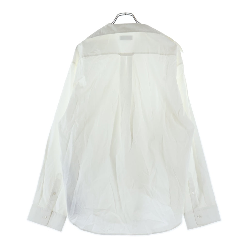 BALENCIAGA(バレンシアガ) アシンメトリーオーバーシャツ ホワイト #XXS 663034 レディース