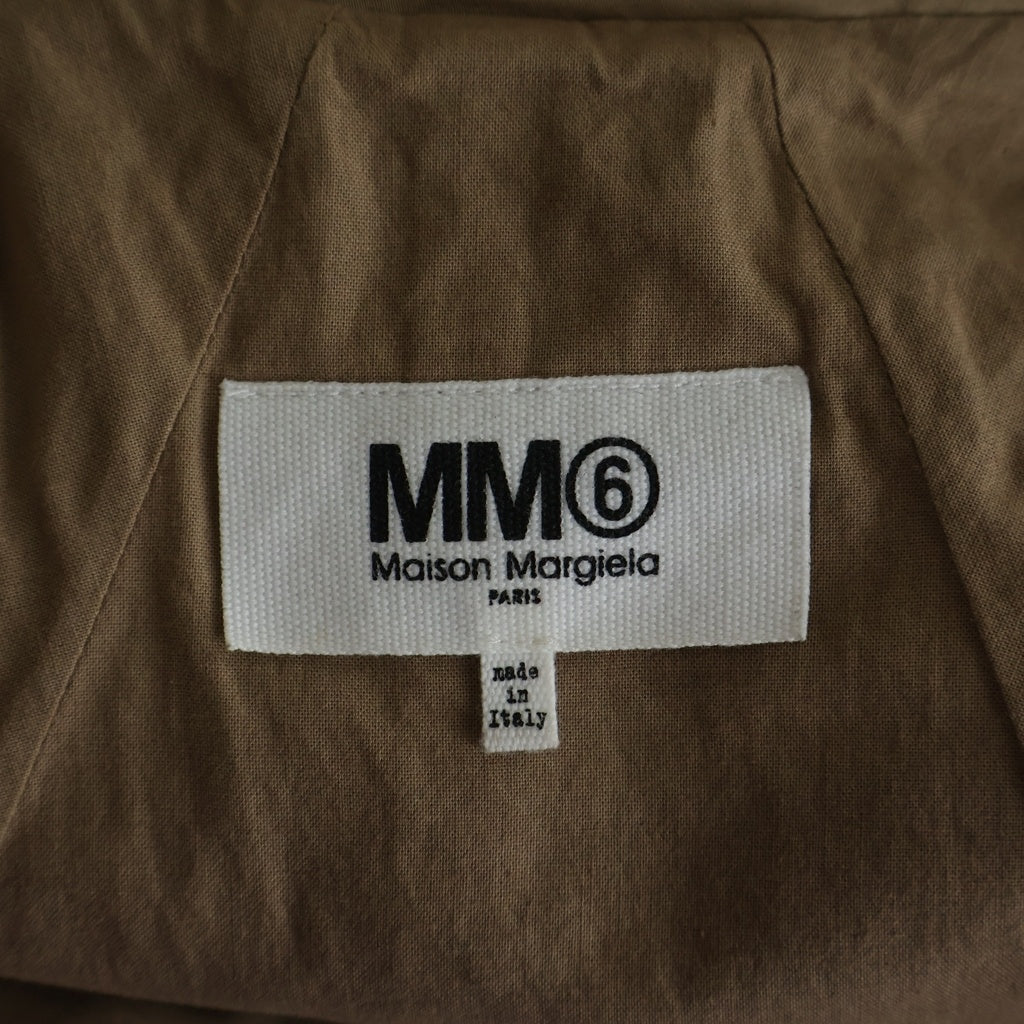 MM6 Maison Margiela(エムエムシックスメゾンマルジェラ) ドルマンスリーブ ギャバジン トレンチコート ベージュ S52AA0058 レディース