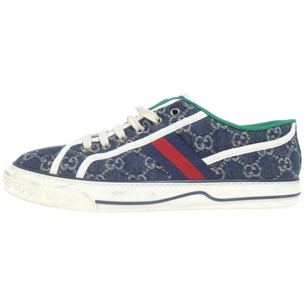 GUCCI(グッチ) テニス1977 ローカットスニーカー インディゴブルー #9