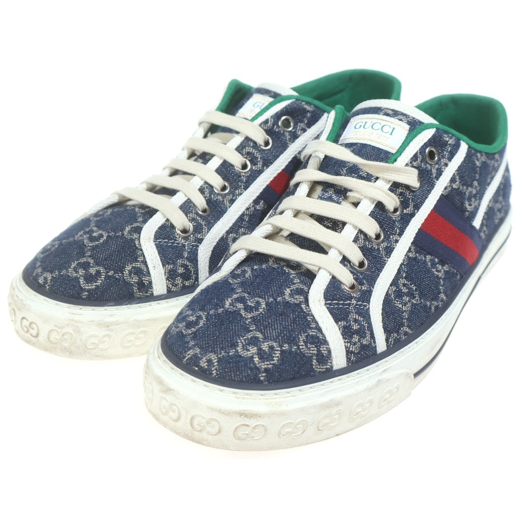 GUCCI(グッチ) テニス1977 ローカットスニーカー インディゴブルー #9