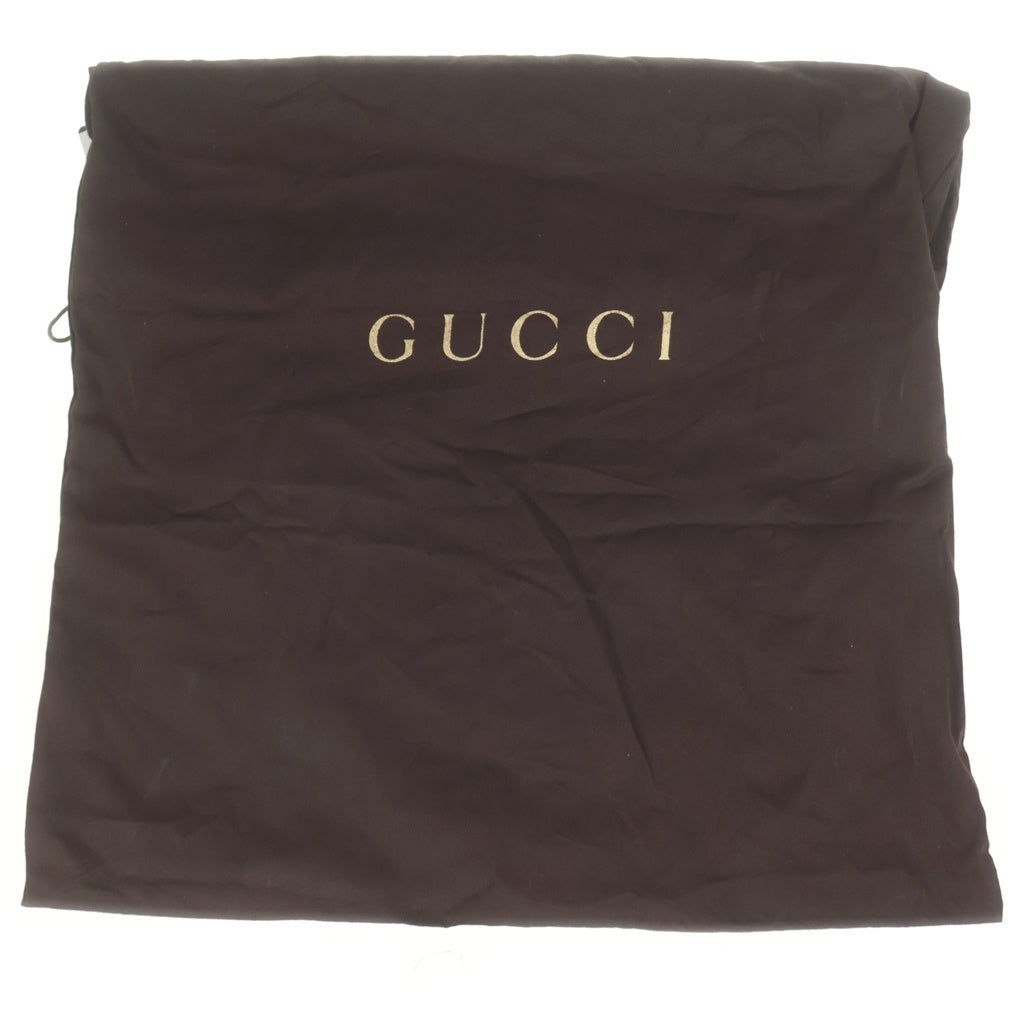 GUCCI(グッチ) パンチングデザイン レザーブーツ ブラック #9