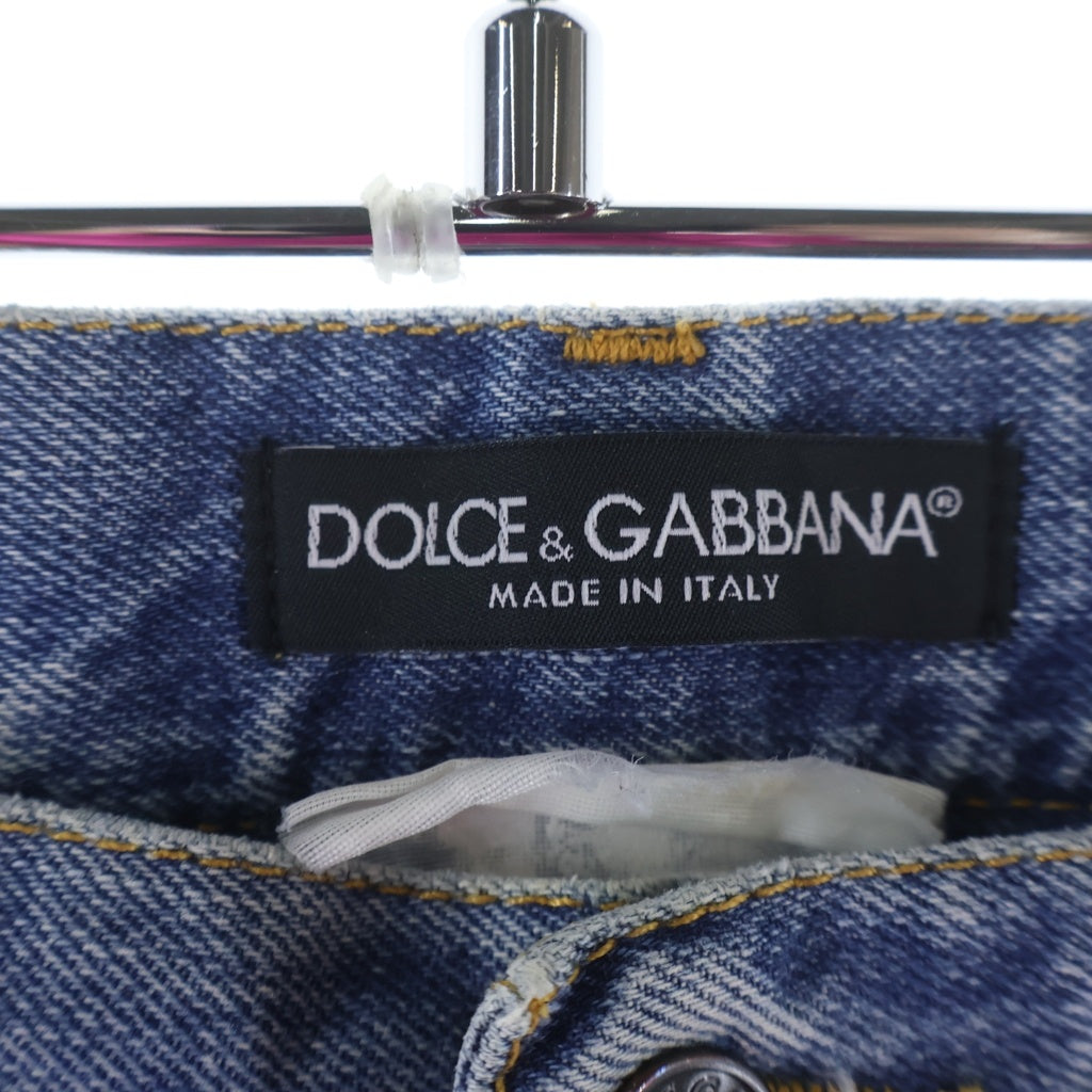 DOLCE & GABBANA(ドルチェアンドガッバーナ) ストレートデニムパンツ インディゴブルー #50