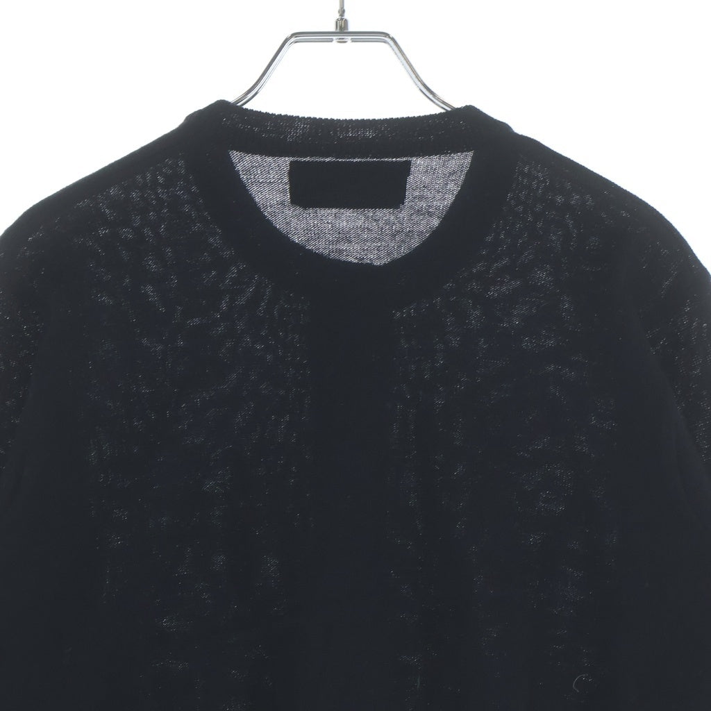 tricot COMME des GARCONS(トリコ コム デ ギャルソン) ウール長袖カーディガン ブラック TN-080180 レディース