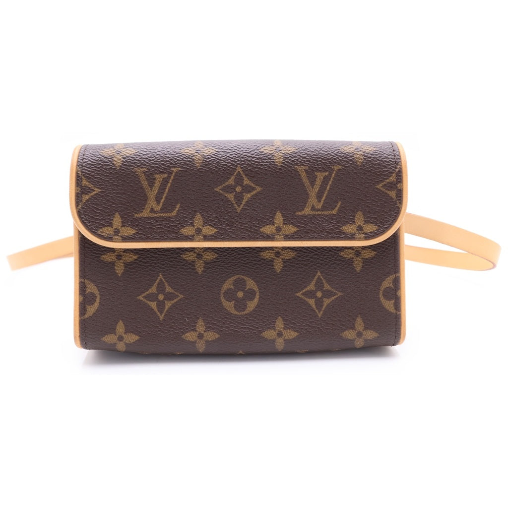 LOUIS VUITTON(ルイヴィトン) ポシェットフロランティーヌ モノグラム ウエストポーチ ボディバッグ ブラウン M51855 レディース