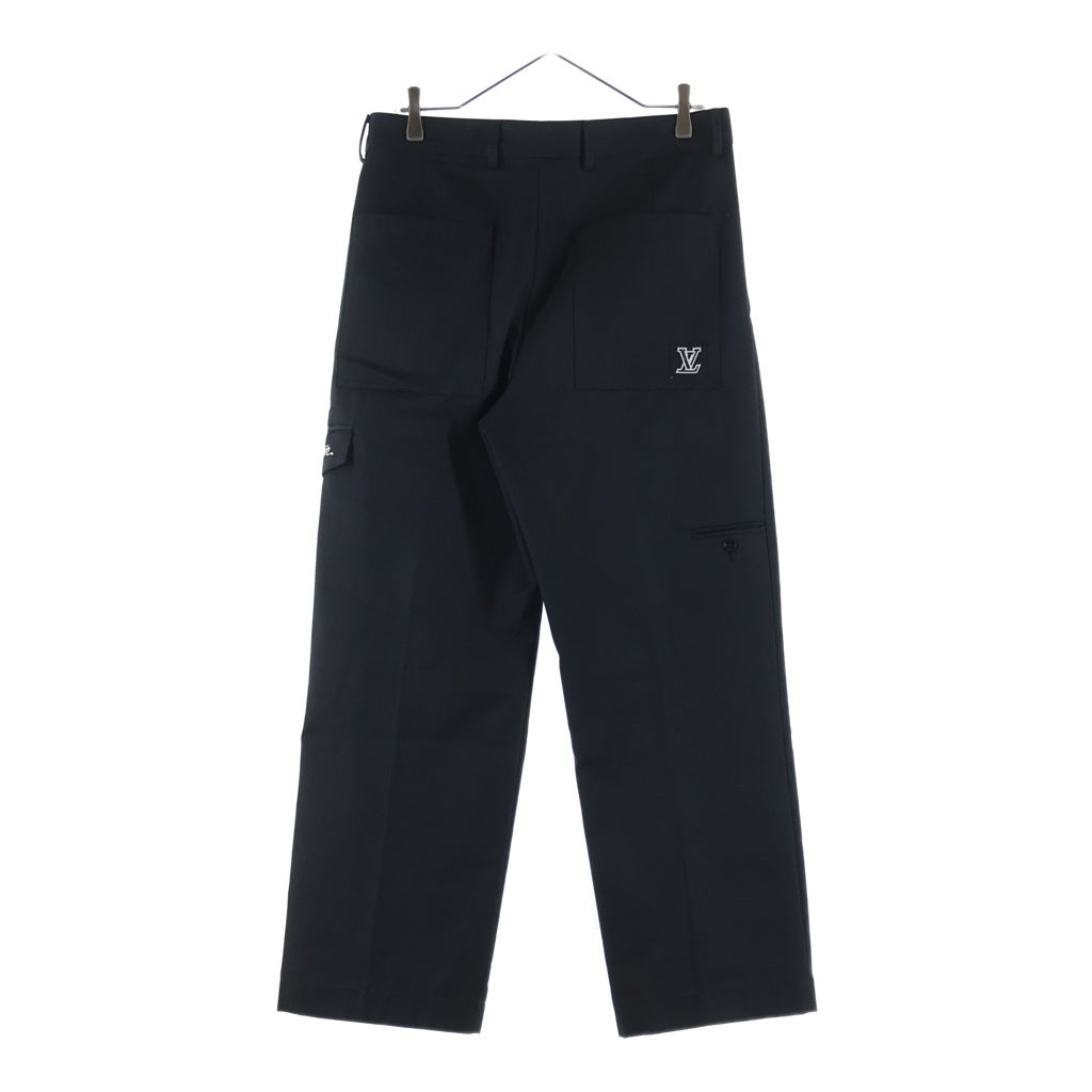 LOUIS VUITTON(ルイヴィトン) 25SS シグネチャー チノパンツ トラウザー ブラック #46 RM252MV QYV HTP33W