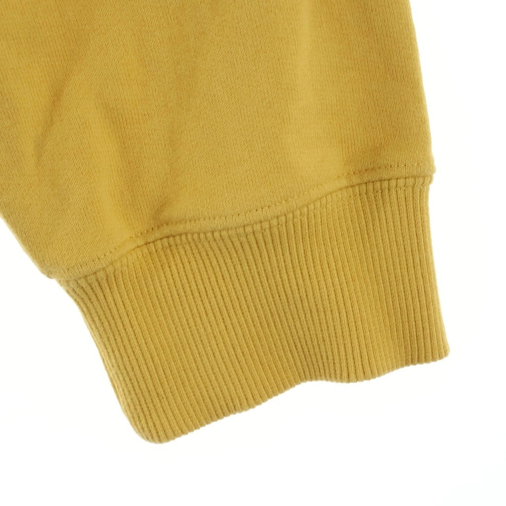 SAINT LAURENT PARIS(サンローランパリ) フロントロゴ クルーネックスウェットトレーナー イエロー 782051