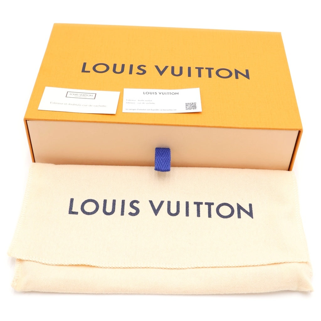 LOUIS VUITTON(ルイヴィトン) モノグラム リバース ポルトフォイユ・クレマンス ロングウォレット 長財布 カードケース ブラウン レザー M82336 ゴールド金具 レディース