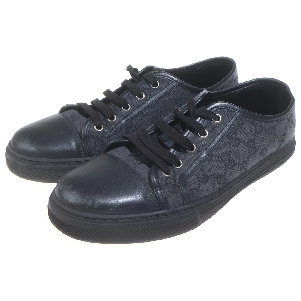 GUCCI(グッチ) GGキャンバス ローカットスニーカー ブラック 426189
