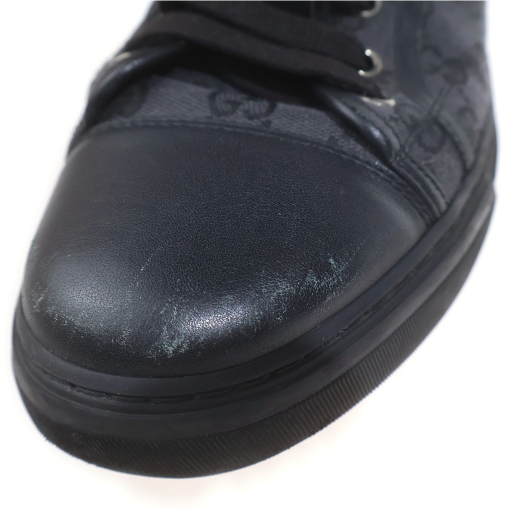 GUCCI(グッチ) GGキャンバス ローカットスニーカー ブラック 426189
