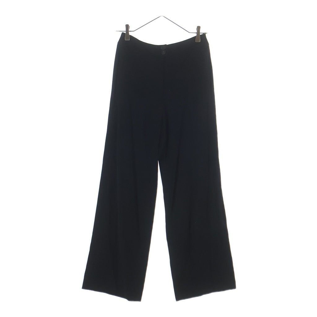 CHANEL(シャネル) サイドライン ワイドパンツ ブラック #38 P11469V02954 レディース