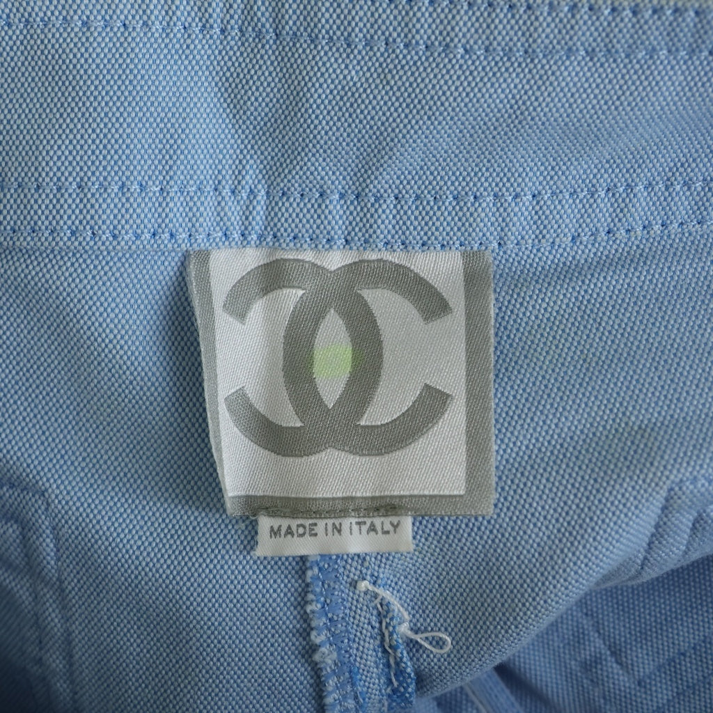 CHANEL(シャネル) スポーツライン ブッシュパンツ ライトブルー #36 P19423V11329 レディース