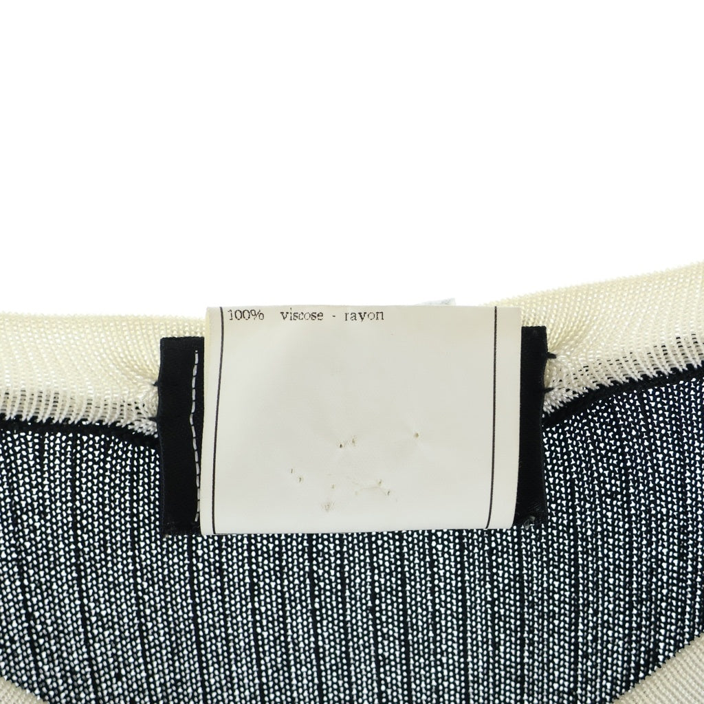 CHANEL(シャネル) 裾フリル 半袖ワンピース ブラック #42 P07372V00341 レディース