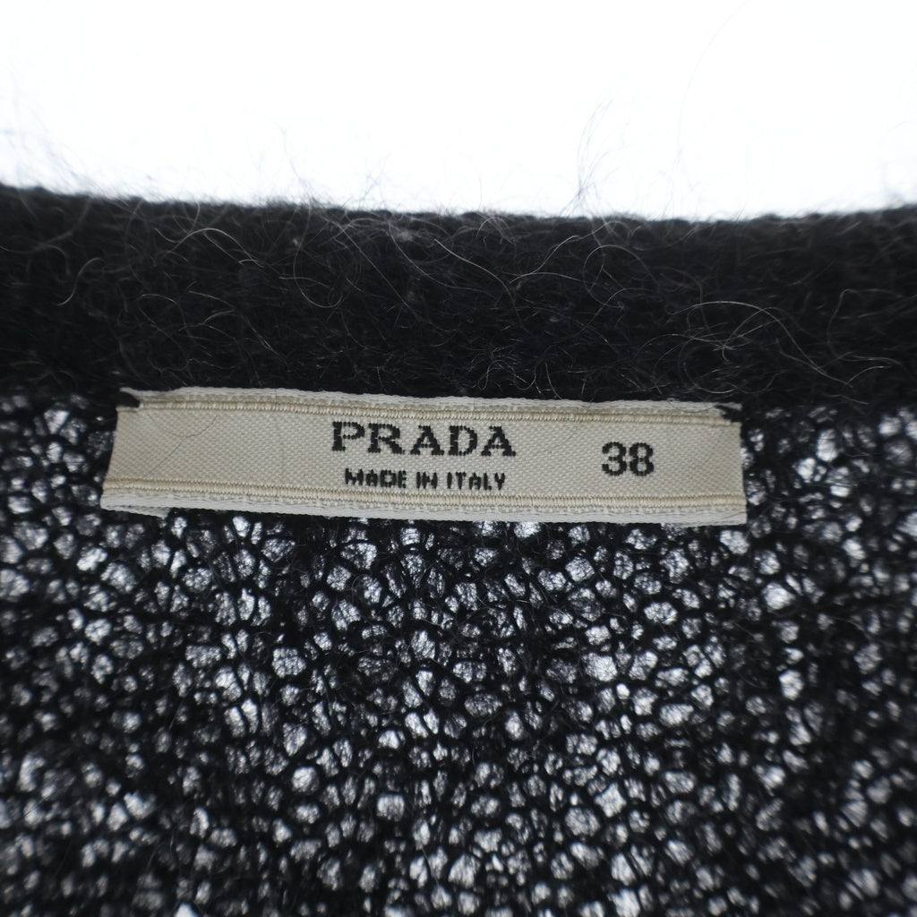 PRADA(プラダ) モヘアカーディガン ブラック #38 レディース