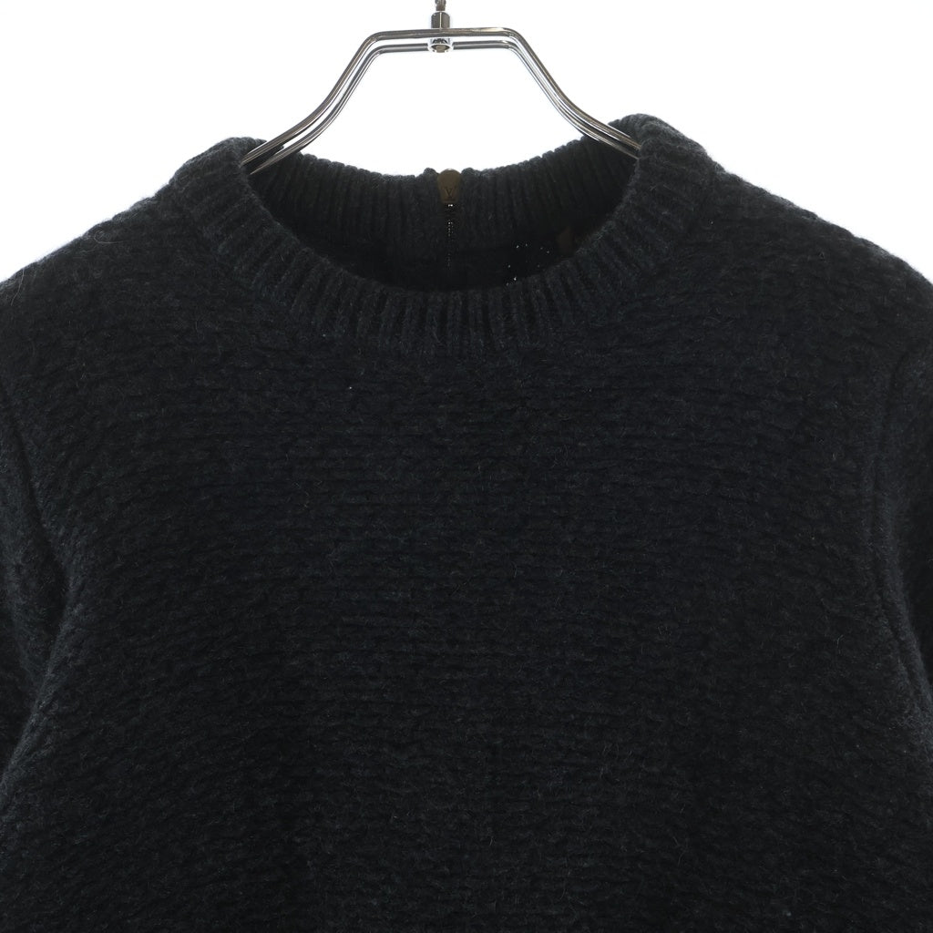 LOUIS VUITTON(ルイヴィトン) ハーフジップニット グレー #M レディース