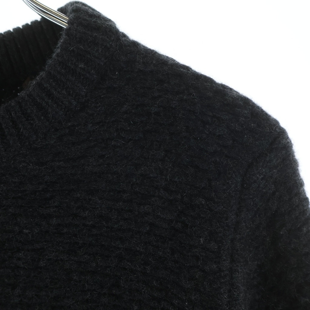 LOUIS VUITTON(ルイヴィトン) ハーフジップニット グレー #M レディース
