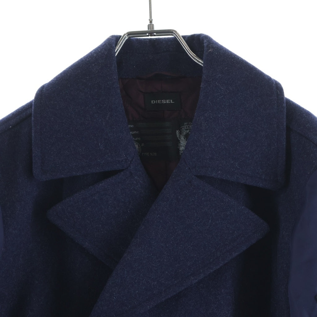 DIESEL(ディーゼル) ドッキングピーコート ネイビー S レディース
