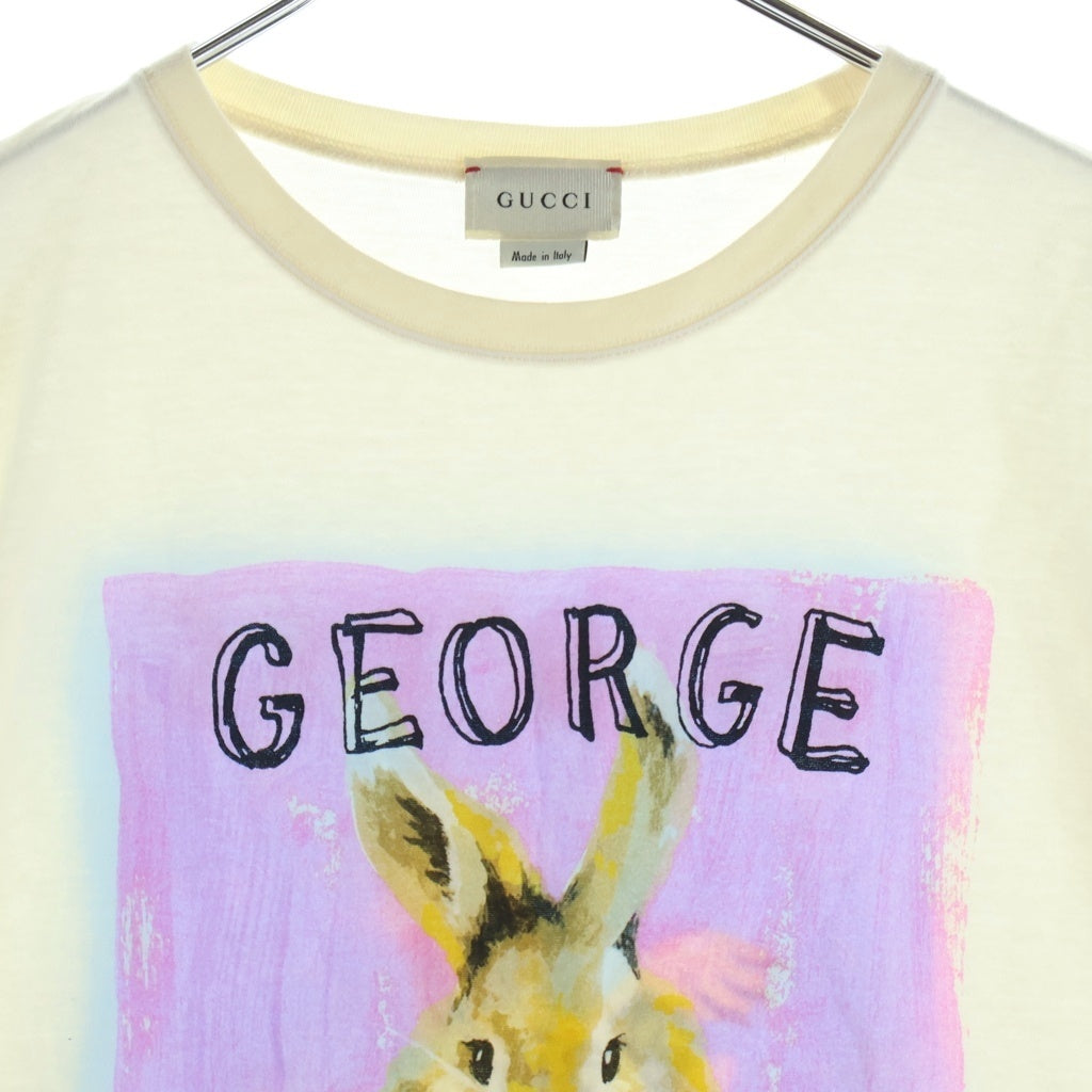 GUCCI(グッチ) 半袖Tシャツ ホワイト 12 580991 XJBKC レディース
