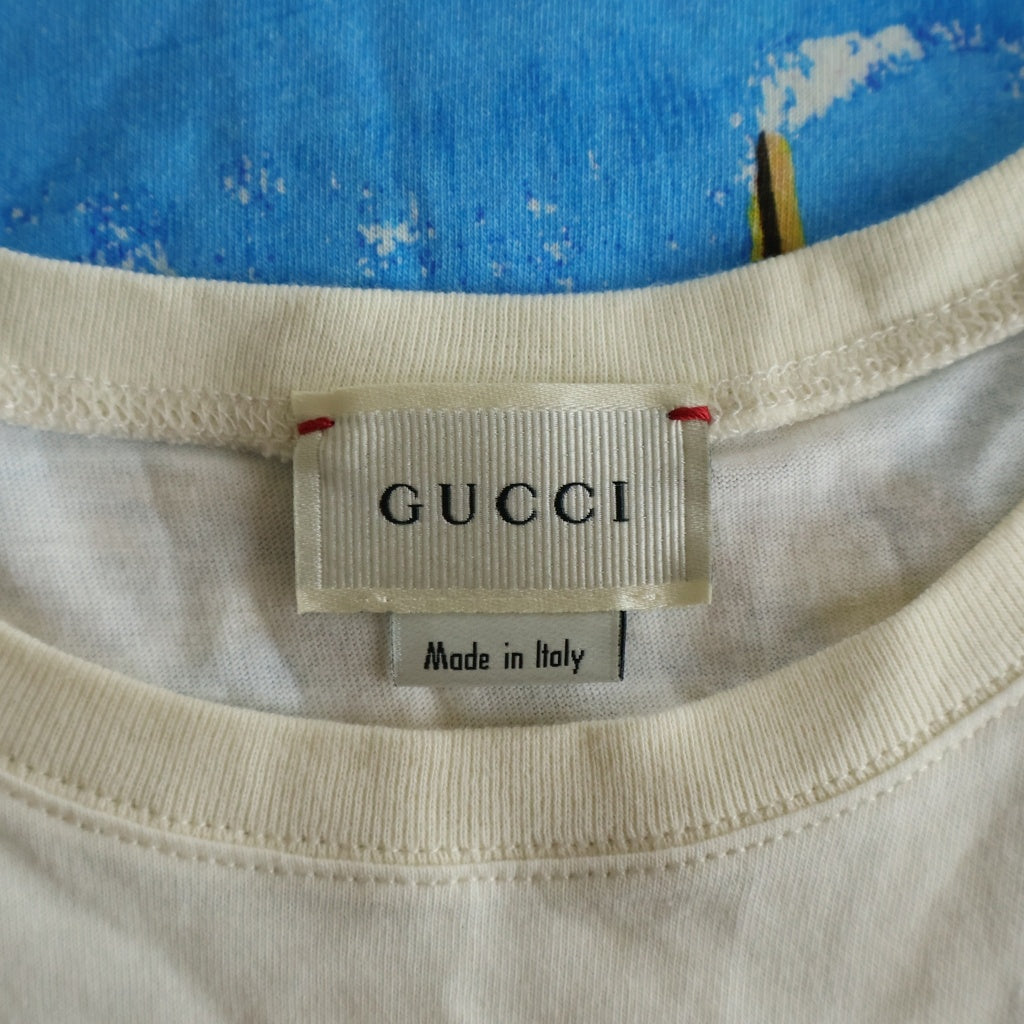 GUCCI(グッチ) 半袖Tシャツ ホワイト 12 580991 XJBKC レディース