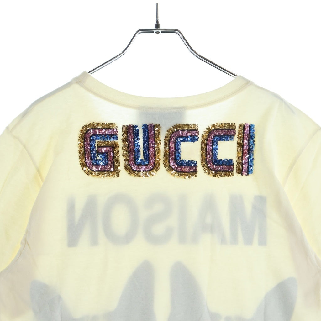 GUCCI(グッチ) 半袖Tシャツ ホワイト XXS 492347 X3P09 レディース