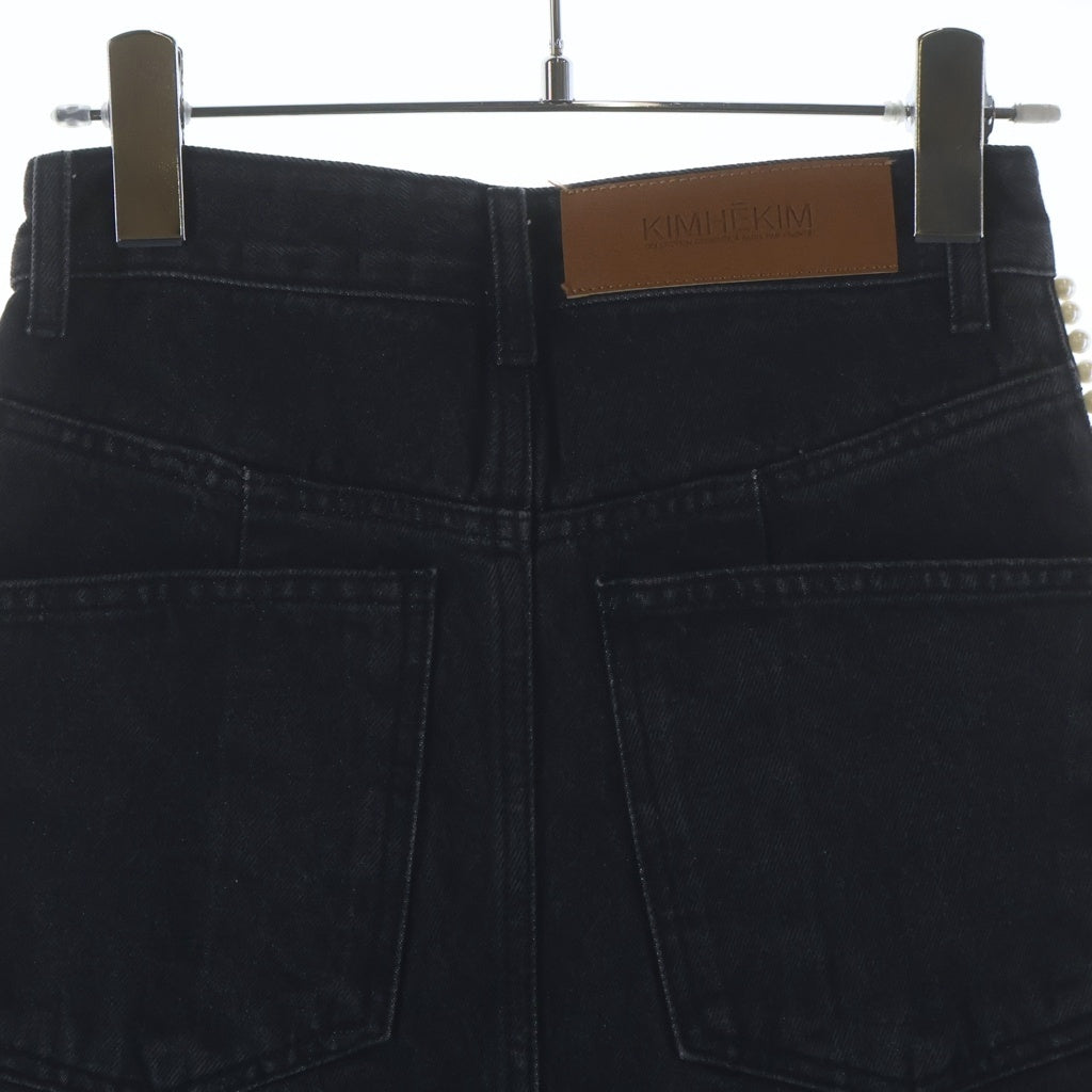 KIMHEKIM(キムヘキム) デニムパンツ ブラック 23 SS25-JN04-BK レディース