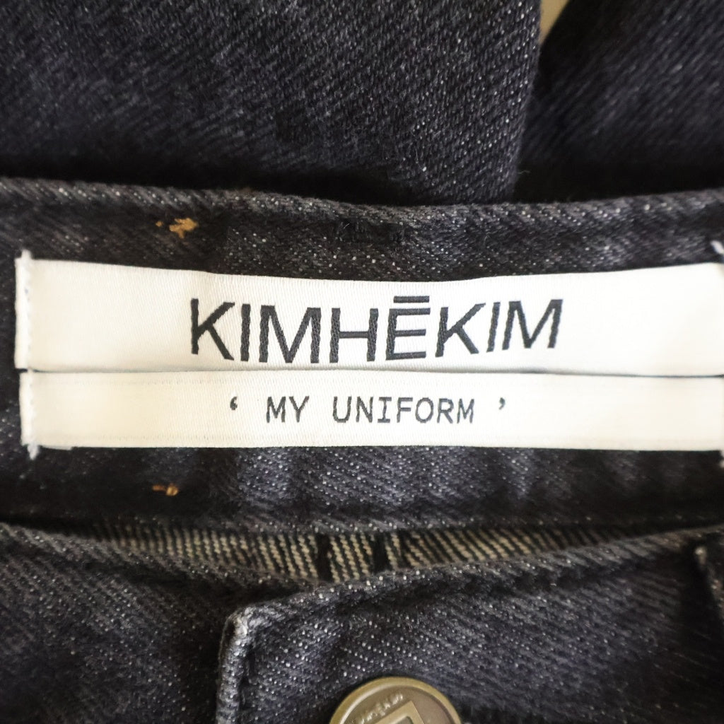 KIMHEKIM(キムヘキム) デニムパンツ ブラック 23 SS25-JN04-BK レディース
