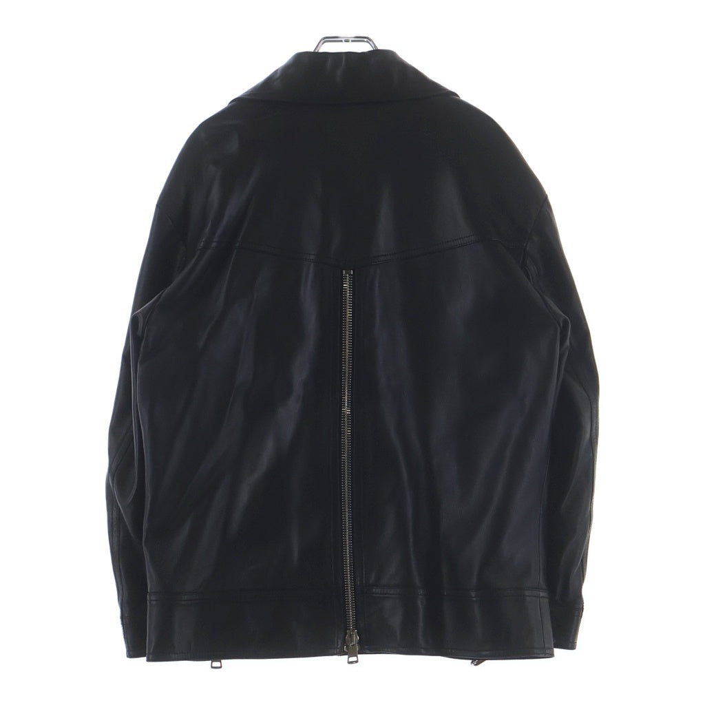 GUCCI(グッチ) ×アディダス ライダースジャケット ブラック 36 717157 レディース
