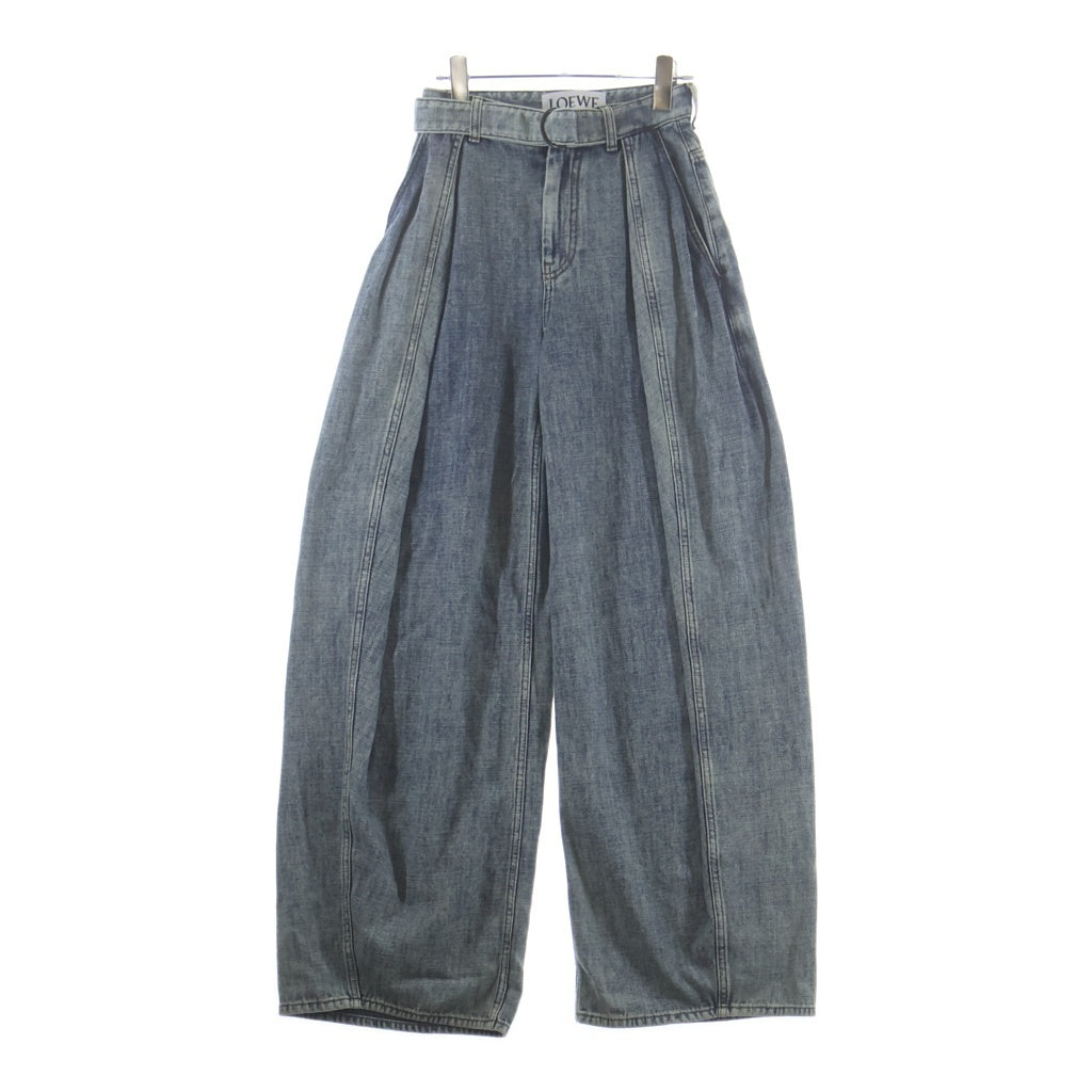 LOEWE(ロエベ) ベルテッド ジーンズ ライトブルー 32 S359Y11XE2 