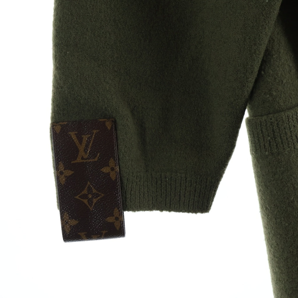 LOUIS VUITTON(ルイヴィトン) 1ABTHW ロングニットコート グリーン XS RW232W AMO FPKX14 レディース