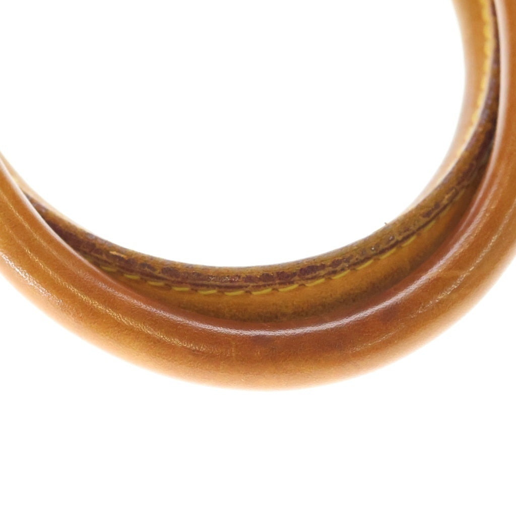 LOUIS VUITTON(ルイヴィトン) モノグラム スピーディ25 ハンドバッグ ボストンバッグ ブラウン レザー×PVC M41528 ゴールド金具 レディース