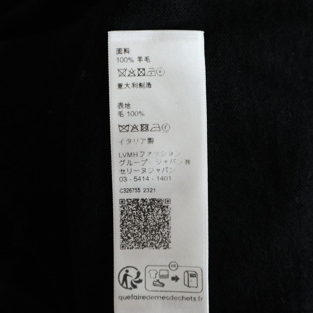 CELINE(セリーヌ) トリオンフ クルーネックセーター ブラック S 2AH80322U.38NO レディース