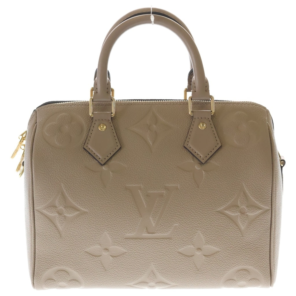 LOUIS VUITTON(ルイヴィトン) モノグラムアンプラント スピーディバンドリエール25 2WAY ハンドバッグ ショルダーバッグ M59273 トゥルトレール ベージュ レディース